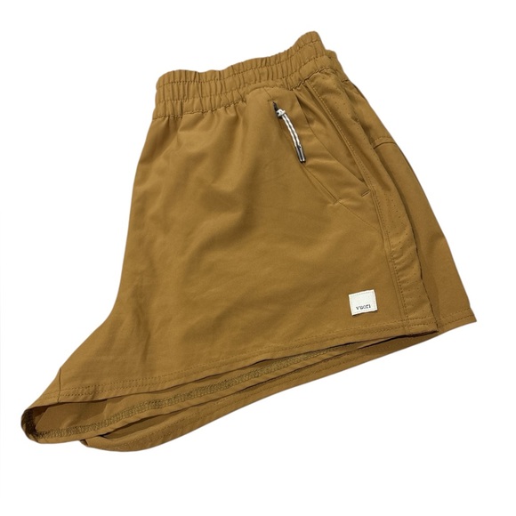 Vuori Dash 3" Shorts -Dark Golden Size: L - Picture 2 of 5
